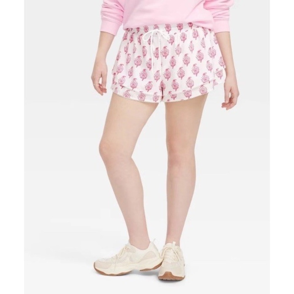 Women's Size XS Bouquet Drawstrings Shorts - Roller Rabbit